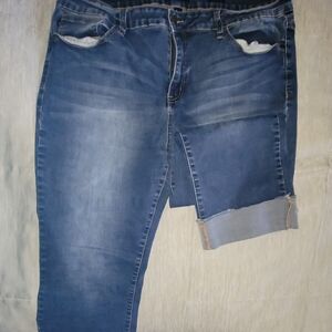 Judy Blue Womens Distressed Skinny Jeans